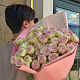 Букет из 15 розовых роз №1847